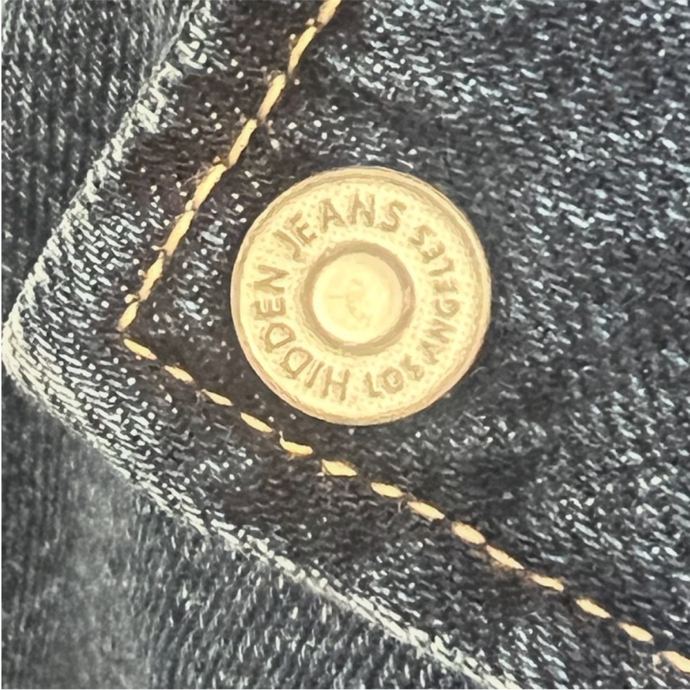 Hidden Denim Jacket Blue Size M - Picture 5 of 11